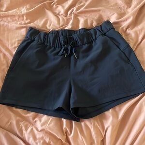 Navy Lululemon Athletic Shorts